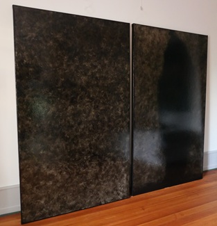 Loic Le Groumellec, laque sur toile